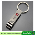 Klassisches leeres quadratisches Metall Keychain